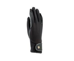 Aubrion Aero Flexfit Riding Gloves Black - Extra Small