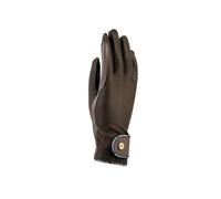 Aubrion Aero Flexfit Riding Gloves for Kids Brown - Extra Large