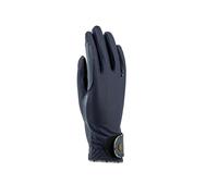 Aubrion Aero Flexfit Riding Gloves for Kids Navy - Extra Large
