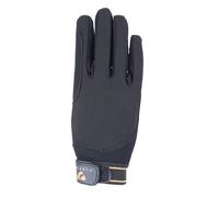 Aubrion Childs Mesh Riding Gloves - Black - Size: Small