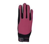Aubrion Childrens Mesh Riding Gloves Raspberry - Large