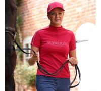 Aubrion Equestrian Short Sleeve Base Layer Dewberry - Extra Large