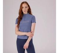Aubrion Equestrian Short Sleeve Base Layer Storm - Extra Extra Small