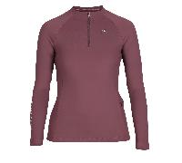 Aubrion Equestrian Winter Long Sleeve Base Layer Thistle - Medium