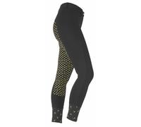 Aubrion Ladies Northwick Breeches Black and Lime - Size 24