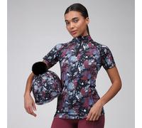 Aubrion Ladies React Short Sleeve Base Layer - Womens Horse Riding Base Layer Tops - Multi-Coloured - Size: X Large