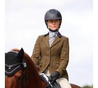 Aubrion Ladies Saratoga Tweed Jacket - Womens Horse Riding Jackets - Brown Check - Size: Chest 32