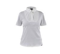 Aubrion Ladies Short Sleeve Tie Shirt White - Extra Extra Small