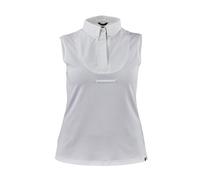 Aubrion Ladies Sleeveless Tie Shirt White - Extra Small