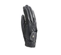 Aubrion Ladies Stadium Winter Riding Gloves - Horse Riding Gloves - Black - Size: Medium