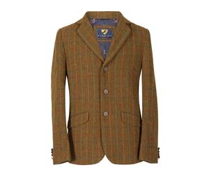 Aubrion Mens Saratoga Jacket Rust Check - 36
