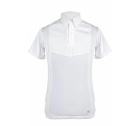 Aubrion Men's Tie Keeper Short-Sleeved Shirt in White | Size: XL Aubrion White XL