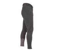 Aubrion Men's Walton Silicone Knee Patch Breeches - 34" · Grey
