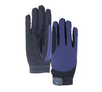Shires Aubrion Mesh Navy Riding Gloves - Medium