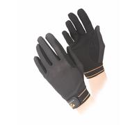 Aubrion Mesh Riding Gloves Black - Medium