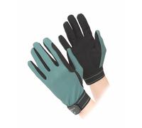 Aubrion Mesh Riding Gloves Green - Medium
