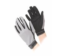 Aubrion Mesh Riding Gloves Grey - Medium