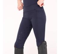 Aubrion Optima Young Rider GX Riding Tights Navy - 7/8 Years
