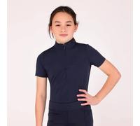 Aubrion Optima Young Rider GX Show Shirt Navy - 9/10 Years