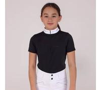 Aubrion Optima Young Rider LX Show Shirt Black - 11/12 Years