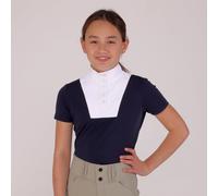 Aubrion Optima Young Rider MX Show Shirt - Navy - Size: Age 9-10