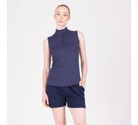 Aubrion React Ladies Sleeveless Base Layer - Womens Horse Riding Base Layer Tops - Navy - Size: X Small