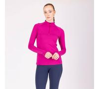 Aubrion React Long Sleeve Base Layer Fuchsia - Extra Large