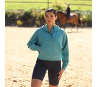 Aubrion React Women's Quarter Zip Hoodie - Green - Size: Small