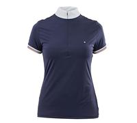 Aubrion Shires Arcaster Show Shirt in Navy Or White 10200, Navy, M