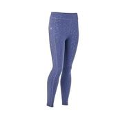 Aubrion Shires Non-Stop Young Rider Childrens Riding Tights - Blue 9-10 Years