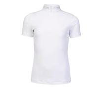 Aubrion Shires Optima GX Young Rider Childrens Show Shirt - White
