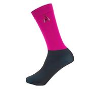 Aubrion Shires React Young Rider Childrens Performance Socks - Fuchsia