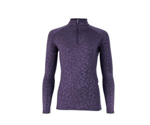 Aubrion Shires Revive Long Sleeve Base Layer - Ladies, Purple, Small