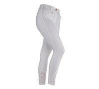 Aubrion Shires Thompson Riding Breeches in White - Maids/Childs 13/14Yrs, White