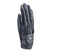 Aubrion - STADIUM Riding Gloves - Ladies (L) (Navy), Navy blue, L