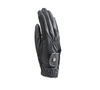 Aubrion Ladies Stadium Winter Riding Gloves - Horse Riding Gloves - Black - Size: Large