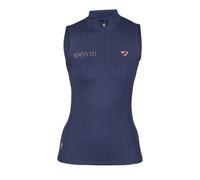 Aubrion Team Ladies Sleeveless Base Layer Navy Blue - Extra Small