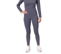 Aubrion Women's Eltar Horse Riding Tights in Grey | Size: Medium Aubrion Grey M