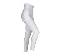 Aubrion Women's Eltar Horse Riding Tights in White | Size: Large Aubrion White L