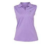 Aubrion Womens/Ladies Poise Sleeveless Polo Shirt / XXS Lavender ER1938