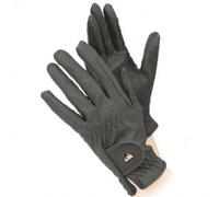 Aubrion Womens/ladies Pu Riding Gloves Black (S)