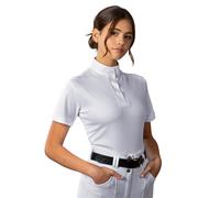 Aubrion Women's Short-Sleeved Stock Shirt in White | Size: 2XL Aubrion White 2XL