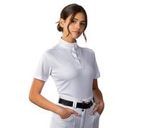 Aubrion Women's Short-Sleeved Stock Shirt in White | Size: 2XS Aubrion White 2XS