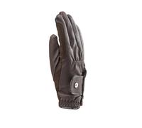 Aubrion Ladies Stadium Winter Riding Gloves - Horse Riding Gloves - Brown - Size: Large