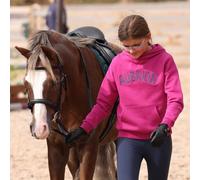 Aubrion Young Rider React Hoodie Fuchsia - 7/8YRS