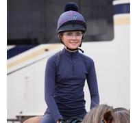 Aubrion Young Rider React Long Sleeve Base Layer Midnight - 9/10YRS