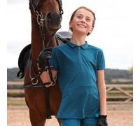 Aubrion Young Rider React Tech Polo Kingfisher - 9/10YRS