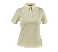 Aubrion Young Rider Short Sleeve Tie Shirt - Yellow - Size: Age 11