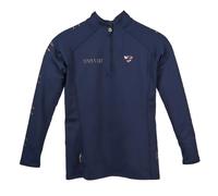 Aubrion Young Rider Team Long Sleeve Baselayer - Dark Navy - Size: Age 15