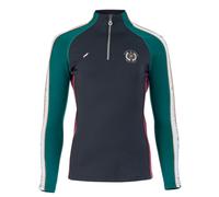 Aubrion Young Rider Team Winter Base Layer - 7 - 8 Years · Green